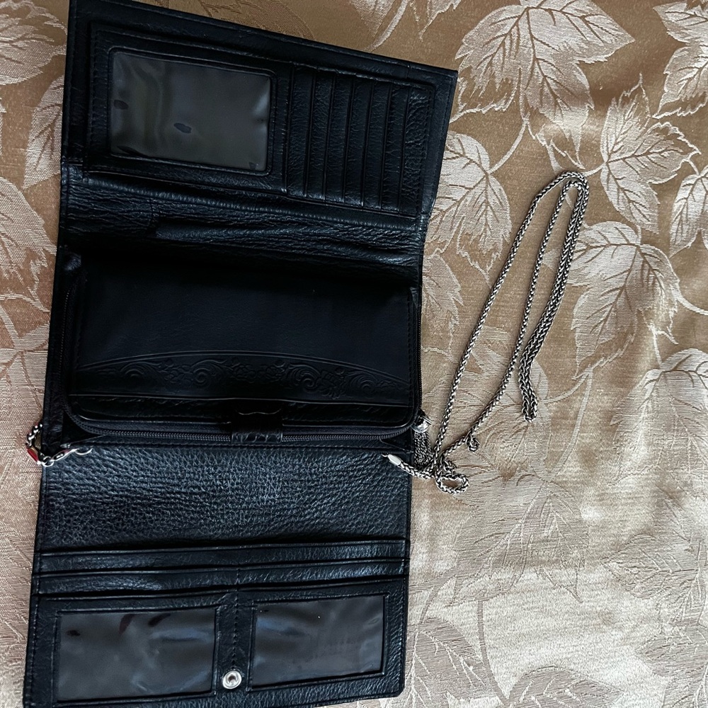 Vintage Black Brighton wallet clutch - Picture 3 of 5